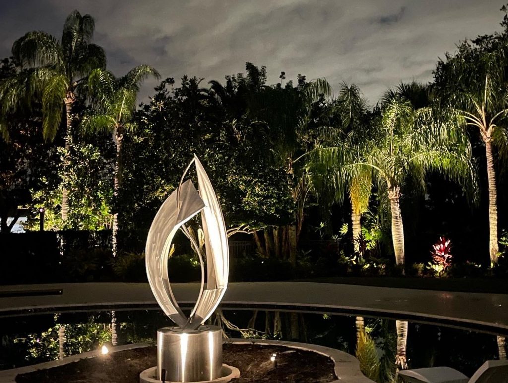 Spring Landscape Lighting System in FL